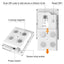 Elitech RCW-800 WiFi Smart Wireless Data Logger de Temperatura e Umidade Email SMS App Push Alert