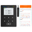 Elitech RCW-800WiFi Real-time Temperature and Humidity Data Logger with SMS Email APP Push Alert Matte Black (Temlog W1H) 