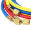 Elitech Refrigerant Charging Hoses Set, 1/4''Fitting