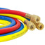 Elitech Refrigerant Charging Hoses Set, 1/4''Fitting