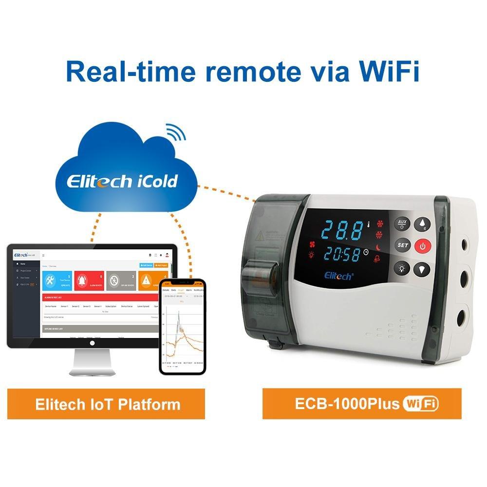 Elitech ECB-1000PLUS Digital Temperature Control Box Wireless Temperature Controller - Elitech Technology, Inc.