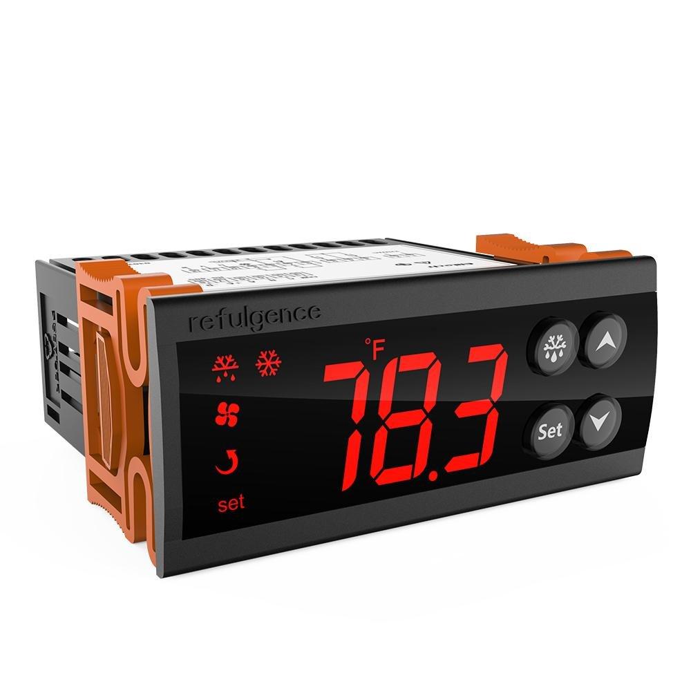 Elitech ECS-02CX Digital Temperature Controller 110V Fahrenheit and Centigrade Thermostat Cooling Heating