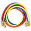 Elitech Refrigerant Charging Hose Set for R134a R404a R12 R22 Air Conditioning Refrigerant 1/4''Fitting, 59'', Red/Yellow/Blue (Pack of 3) - Elitech Technology, Inc.