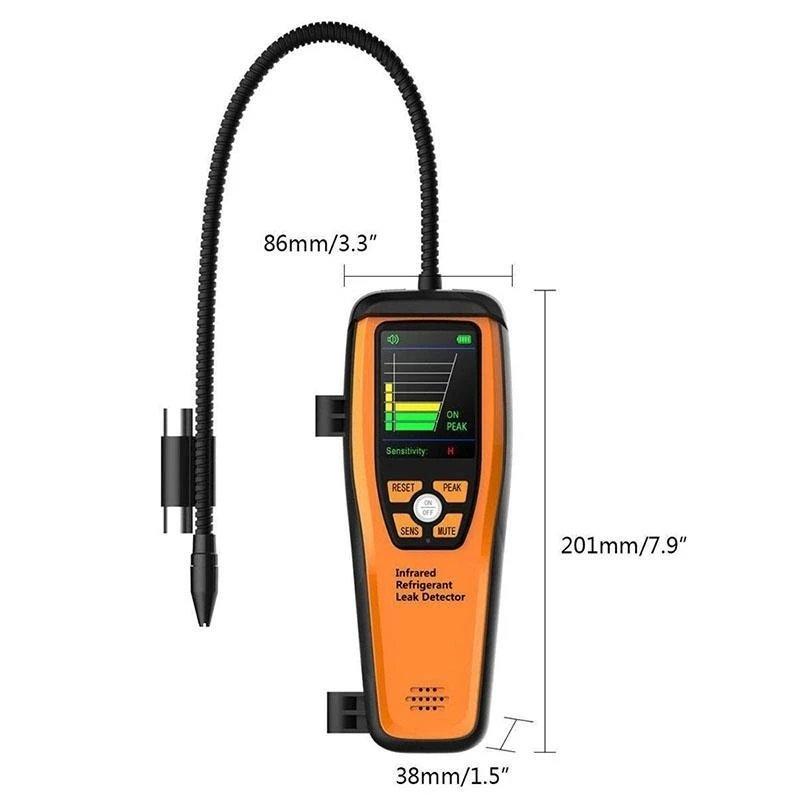 Elitech SVP-7 Vacuum Pump 7 CFM 2 Stage Intelligent HVAC ILD-200 Advanced Infrared Refrigerant Leak Detector - Elitech Technology, Inc.