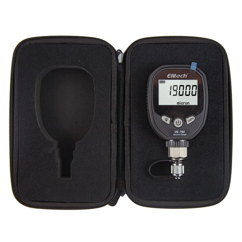 Elitech SVP-7 Vacuum Pump 7 CFM 2 Stage Intelligent HVAC VG-760 Digital Vacuum Gauge Micron Gauge for HVAC - Elitech Technology, Inc.