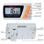 Elitech VT-10 Vaccine Thermometer with External Sensor Probe Refrigerator Freezer Thermometer for Incubator Cooler Pharmacy Audible Alarm - Elitech Technology, Inc.