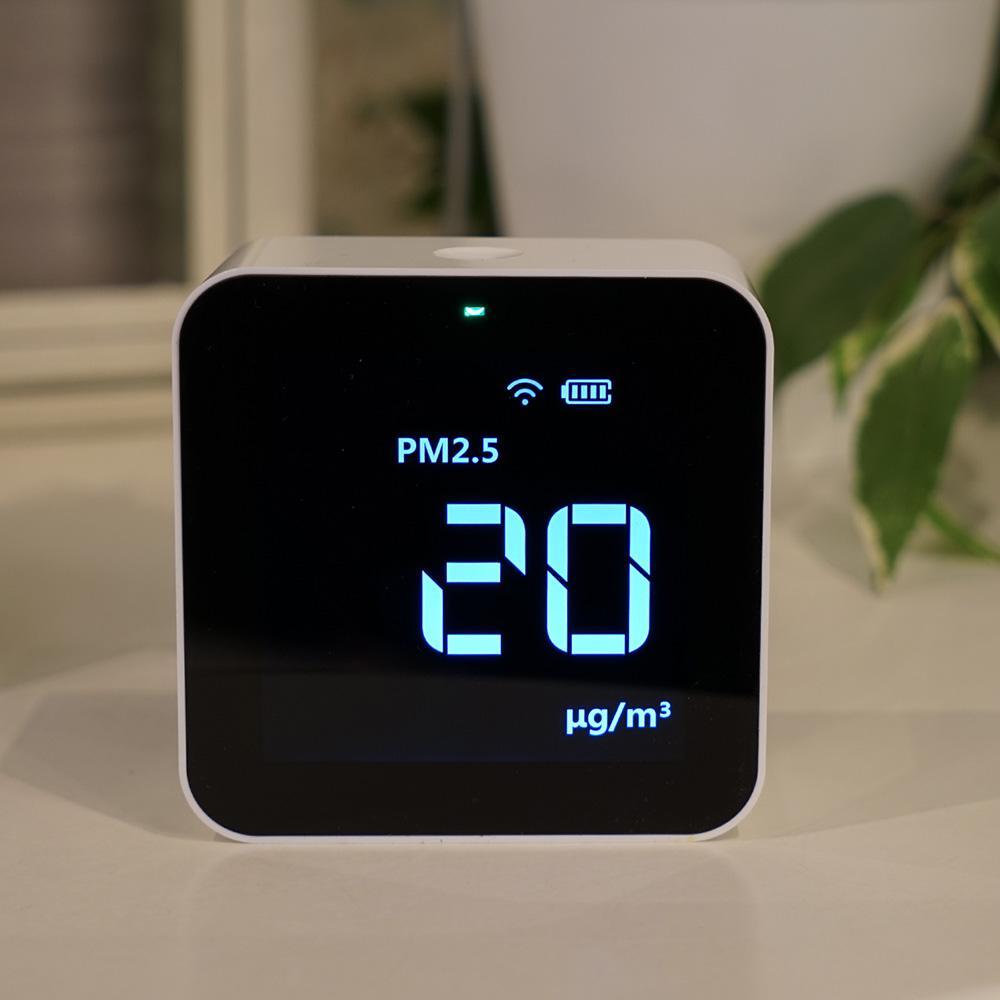 Temtop M10i Wireless Air Quality Monitor for PM2.5 HCHO TVOC AQI Professional Electrochemical Sensor Detector Real Time Display Data Exported - Elitechustore