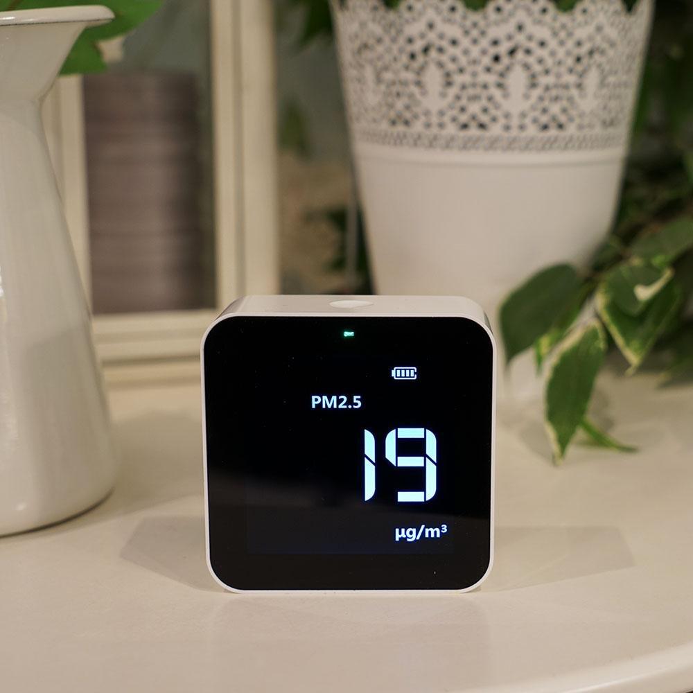 Temtop P10 Air Quality Monitor for PM2.5 HCHO TVOC AQI Professional Electrochemical Sensor Detector Real Time Display Rechargeable Battery - Elitechustore