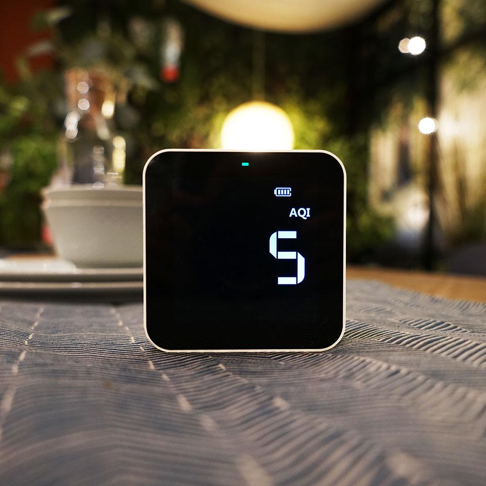Temtop P10 Air Quality Monitor for PM2.5 HCHO TVOC AQI Professional Electrochemical Sensor Detector Real Time Display Rechargeable Battery - Elitechustore