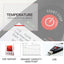 Temtop TemLog ST5 Single-Use PDF Temperature Data Logger 16000 Points (MAX) Disposable Temperature Recorder - Elitechustore